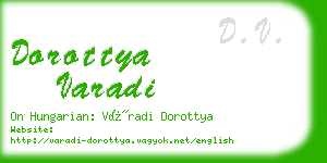 dorottya varadi business card